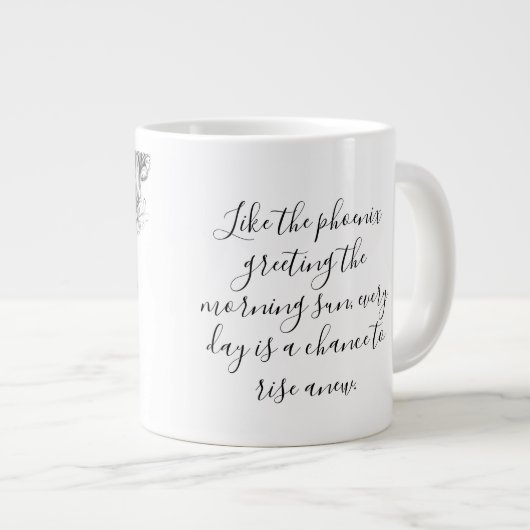 Mythological Phoenix Mug (Devant droit)