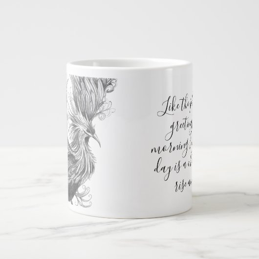 Mythological Phoenix Mug (Devant)