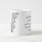 Mythological Phoenix Mug Extra Grote Beker (Voorkant)