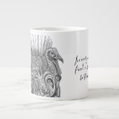 Mythological Turkey Mug Extra Grote Beker (Voorkant)