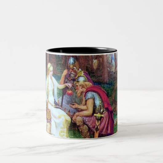 Mythologie de norses - tasse d'Idunna (Centre)