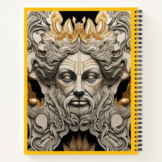 Mythologie in het zwart notitieboek (Achterkant)