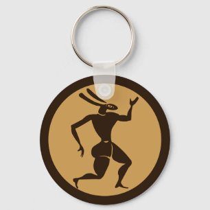Mythologisch konijnenschepsel van Kamiros Amphora Sleutelhanger