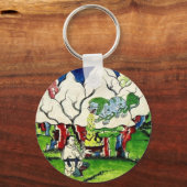 Mythologische draak sleutelhanger (Voorkant)