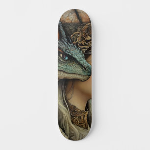 Mythologische Dragon Nymph Girly Schaats Deck Skateboard