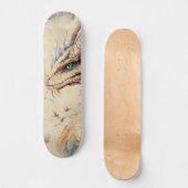 Mythologische Fantasy Dragon Girly Schaats Deck Skateboard (Voorkant)