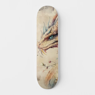 Mythologische Fantasy Dragon Girly Schaats Deck Skateboard