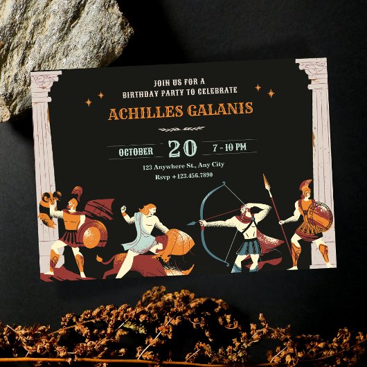 Mythology Heroes verjaardag Kaart