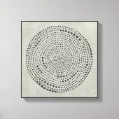 Mythos - Cirkel Canvas Afdruk (Voorkant)