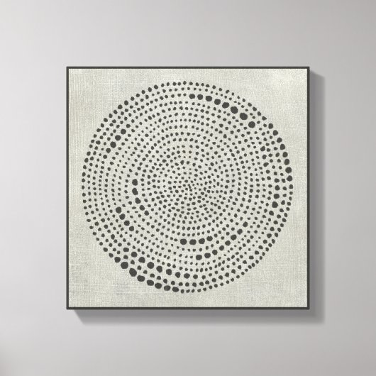 Mythos - Cirkel Canvas Afdruk (Voorkant)