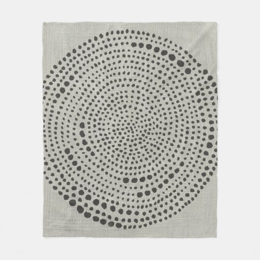 Mythos - Cirkel Fleece Deken (Voorkant)