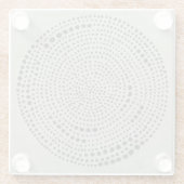 Mythos - Cirkel Glazen Onderzetter (Achterkant)