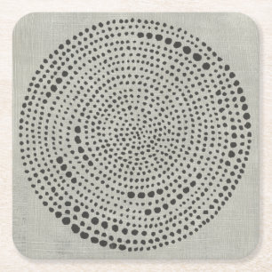 Mythos - Cirkel Vierkante Kartonnen Onderzetter