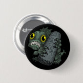 MYTHOS: Dagon Ronde Button 5,7 Cm (Voorkant /achterkant)