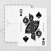 Mythos Kali Queen of Spades Briefkaart (Voorkant / Achterkant)