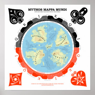 Mythos Mappa Mundi Poster
