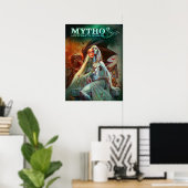 Mythos poster van Lovecraft (Thuiskantoor)