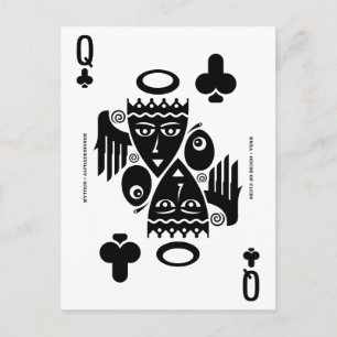 Mythos Rhea Queen of Clubs Briefkaart
