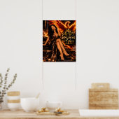 MzElyB Rise From Ashes Affiche de collection (Cuisine)
