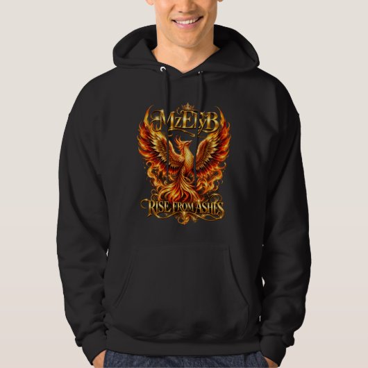 MzElyB Rise From Ashes Phoenix Pullover Hoodie (Devant)