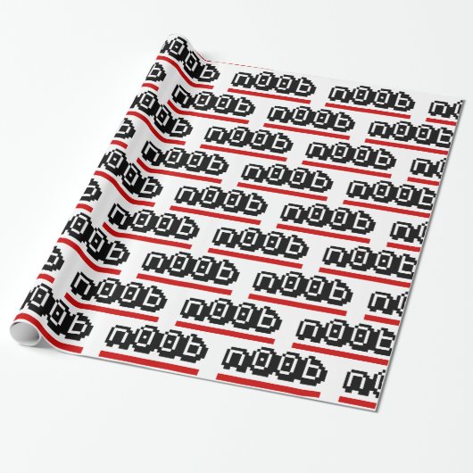 n00b cadeaupapier (Uitgerold)