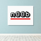 n00b canvas afdruk (Insitu (Houten vloer))