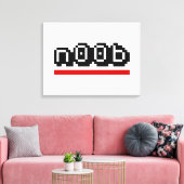n00b canvas afdruk (Insitu (Woonkamer))
