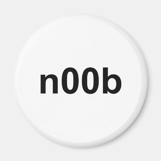 n00b magneet (Voorkant)