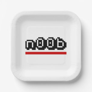 n00b papieren bordje