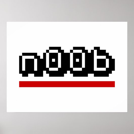 n00b poster (Voorkant)