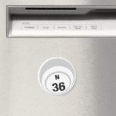 N36 aimant frigo à bille de bingo (In Situ (Lave-vaisselle))