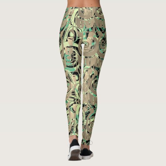 N8V Camo Leggings (Achterkant)