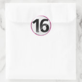 N° 16 pinceau autocollant (Sac)