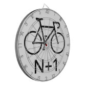 N+1 Bike Dartbord (Voorkant Links)