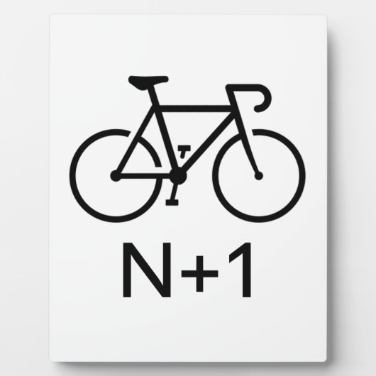N+1 Bike Fotoplaat (Voorkant)