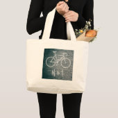 N+1 Bike Graffiti Grote Tote Bag (Voorkant (product))