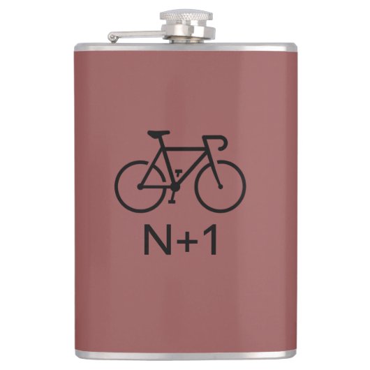 N+1 Bike Heupfles (Voorkant)