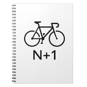 N+1 fiets notitieboek