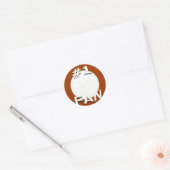 N° 1 Stickers Ventilateurs de volley-ball (Enveloppe)