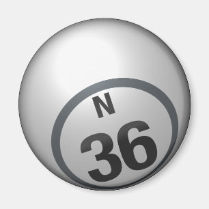 N 36 bingobal magneet