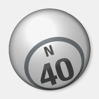 N 40 aimant de bingo