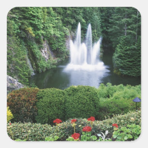 N.A., Canada, Brits-Columbia, Vancouver Vierkante Sticker