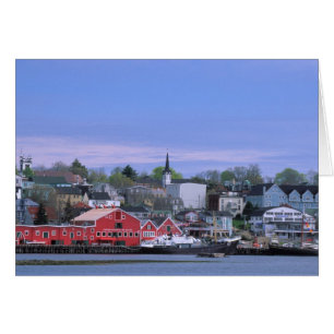 N.A. Canada, Nova Scotia. Een zicht op Lunenburg, 