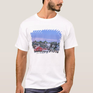 N.A. Canada, Nova Scotia. Een zicht op Lunenburg, T-shirt