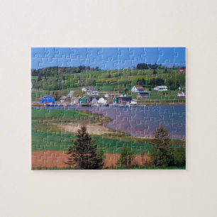 N.A. Canada, Prince Edward Island. Boten zijn Legpuzzel