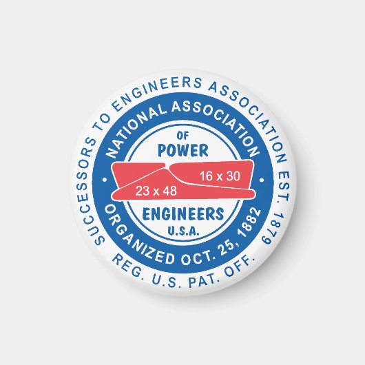 N.A.P.E. Classic Logo Magnet (Devant)