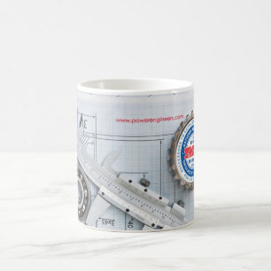 N.A.P.E. L'ingénierie usine la tasse blanche