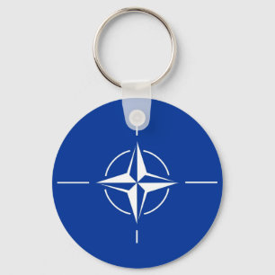 N.A.T.O. vlag Sleutelhanger