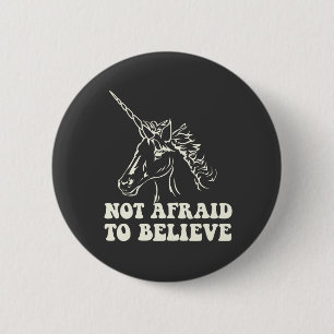 N.A.U.B. niet bang om Unicorn te geloven Ronde Button 5,7 Cm