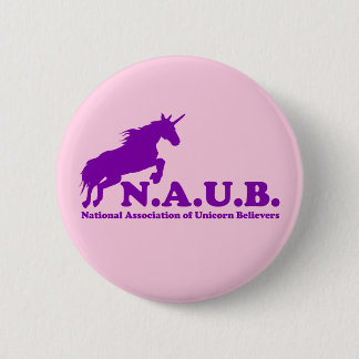 N.A.U.B. Unicorn Believers Ronde Button 5,7 Cm